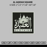 Al Aqidah Square Embroidery