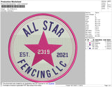 All Star Embroidery