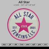 All Star Embroidery