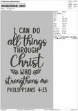 All Things Typography Embroidery File