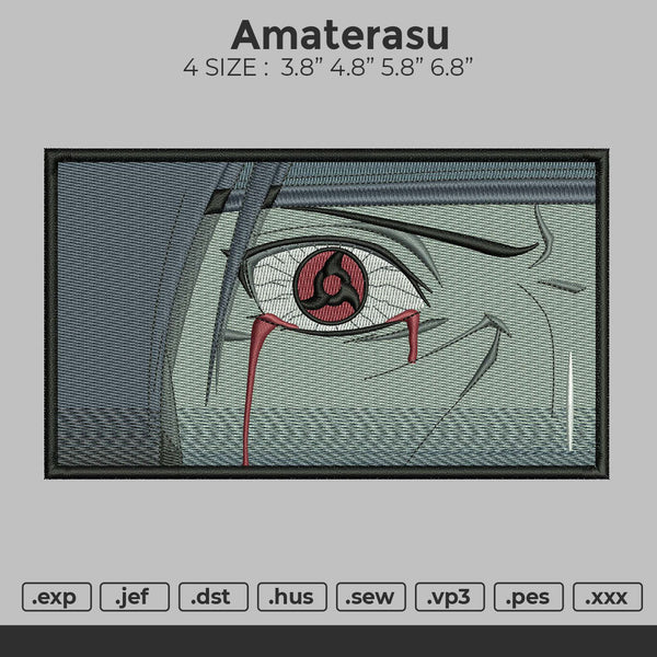 Amaterasu Embroidery