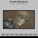 Armin Entrance Embroidery