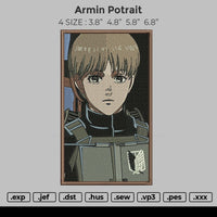 Armin Potrait Embroidery