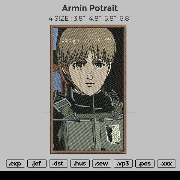 Armin Potrait Embroidery