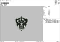 Asse Embroidery File 6 sizes