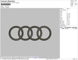 audi logo Embroidery