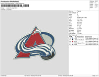Avalanche Logo Embroidery