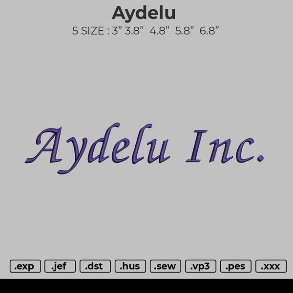 Aydelu Embroidery