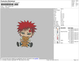 Baby Gaara Embroidery