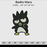 Badtz Maru Embroidery