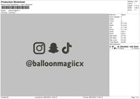 Balloonmagic Ig Embroidery File 6 sizes