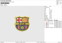 Barca Embroidery