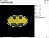 Batman Logo Embroidery