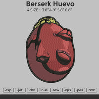 Berserk Huevo Embroidery