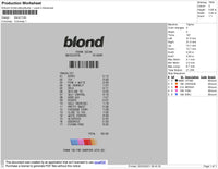 blond playlist