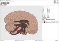 Brain Embroidery