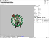 Boston Celtics Embroidery