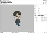 Chibi Boy 01 Embroidery File 6 sizes