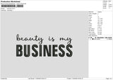 Business Embroidery File 6 sizes