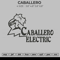 Caballero Embroidery