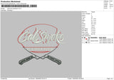 Callismoke B Embroidery File 6 sizes