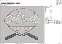 Callismoke B Embroidery File 6 sizes