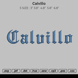 Calvillo Embroidery