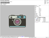Camera Embroidery