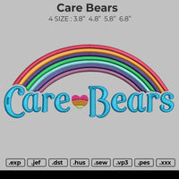 Care Bears Embroidery