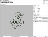 Casper Gucci Embroidery