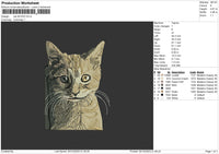 Cat 0412 Embroidery File 6 sizes