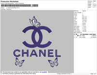 CC Chanel Butterflies