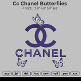 CC Chanel Butterflies