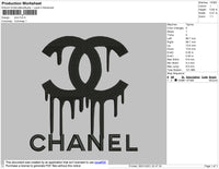 Melt Chanel Embroidery