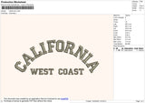 california Embroidery