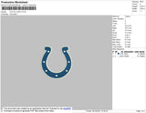 Colts Logo 2 Embroidery