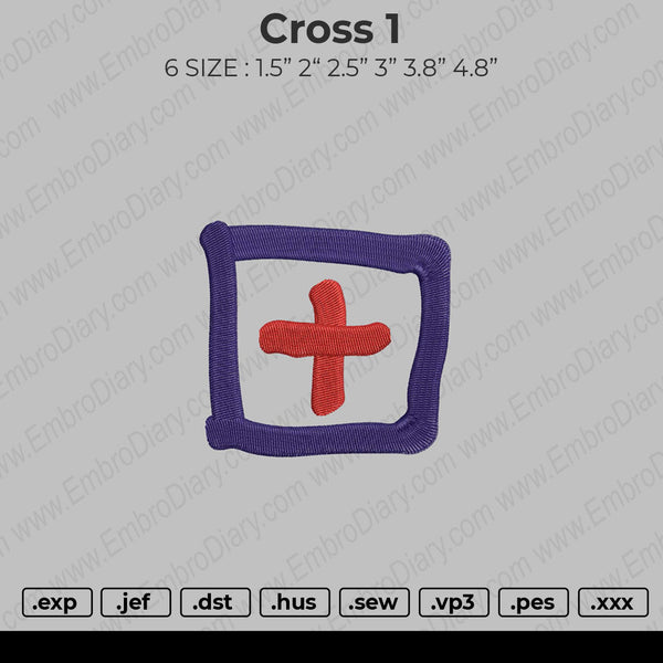 cross 1 Embroidery