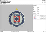 Cruz Azul Embroidery File 6 sizes