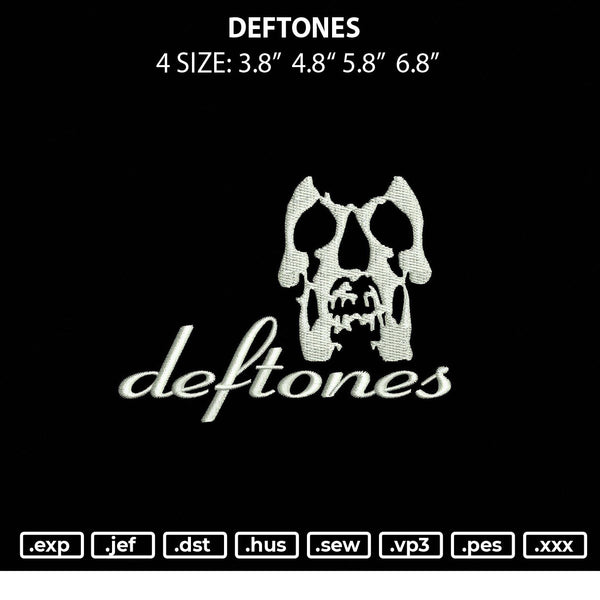 Deftones Embroidery