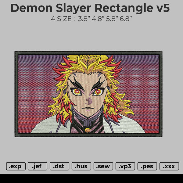 Demon Slayer Rectangle V5