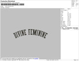 Devine Feminine Embroidery