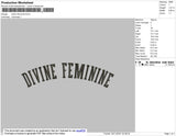 Devine Feminine Embroidery