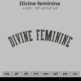 Devine Feminine Embroidery