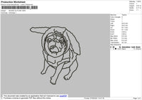 Dog Outline 004