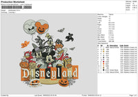 Dhalloween Embroidery File sizes