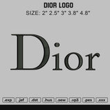 Dior Logo Embroidery