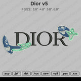 Dior V5 Embroidery