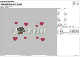 Robotland 02 EMbroidery File 6 sizes