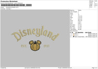 Pumpkin Land Embroidery File 6 sizes