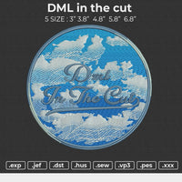 DML In The Cut Embroidery